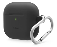Etui na słuchawki Elago Hang Silicon Case do Apple AirPods 4. generacji black